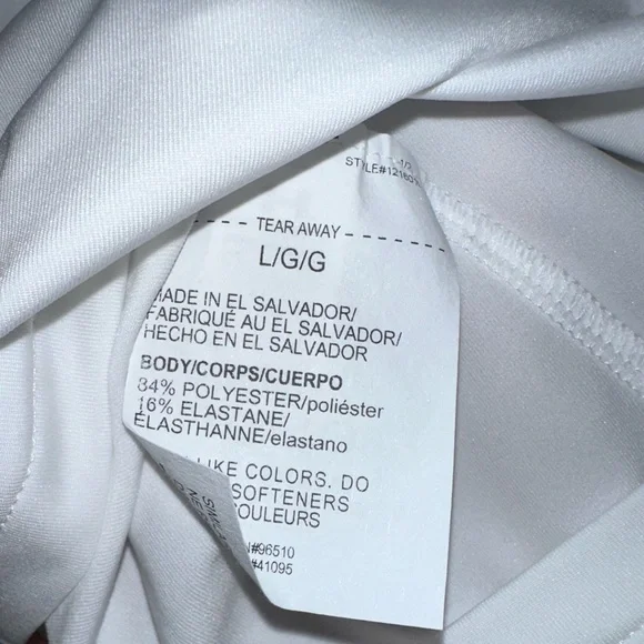 NWT Under Armour Men's V-neck Compression Short-sleeve T-shirt, White, Size L - Picture 8 of 13